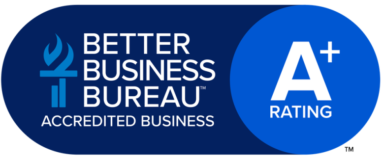 BBB Accredited Business - A+ Rating