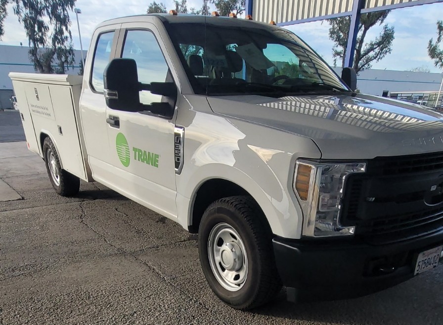 Trane service truck serviced at Key West